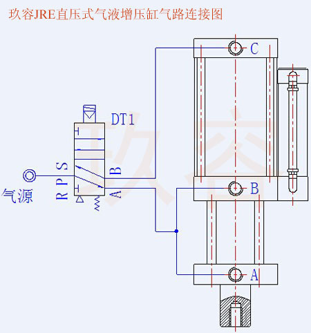 直壓式菠萝蜜在线免费视频缸氣路連接圖